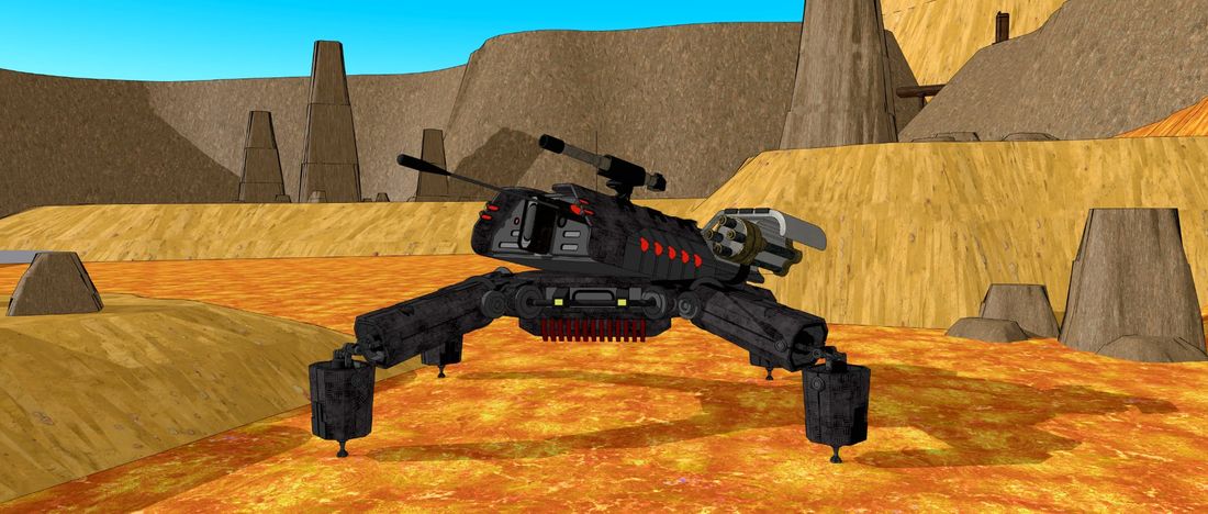 Sentinel Unit, Texture pass