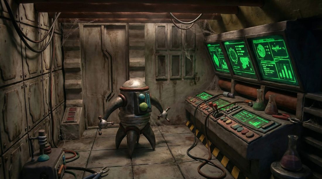 Lab Operator, Stop-motion look