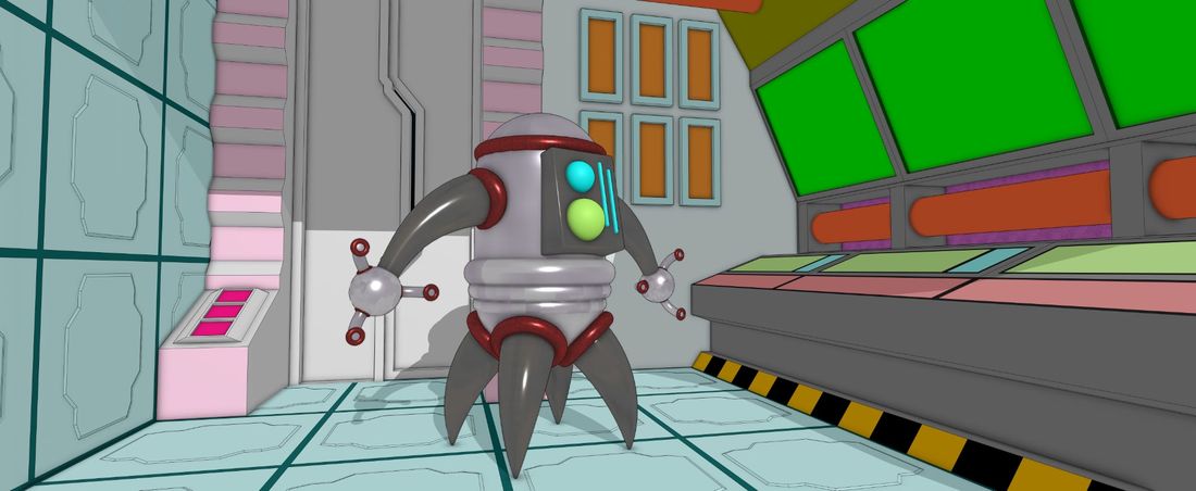 Lab Operator, Toon color · close