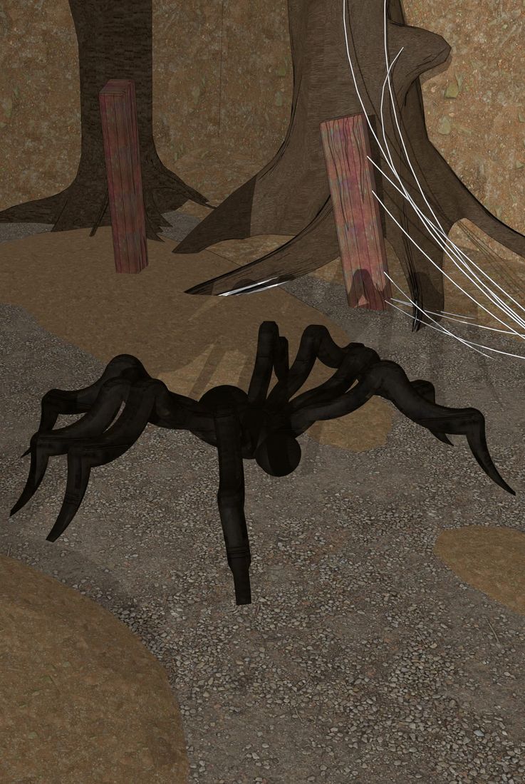 Woodland Entity, Texture pass