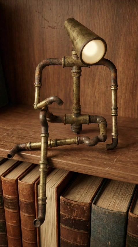 Pipe Lamp, Final render