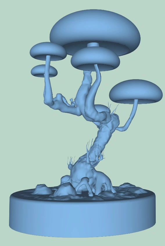 Glow Bonsai, Material base