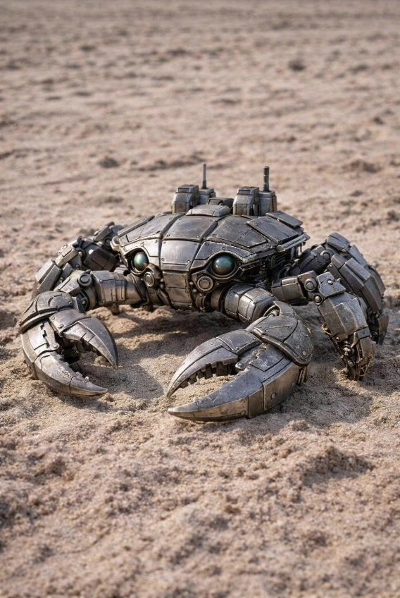 Mech Crab, Render