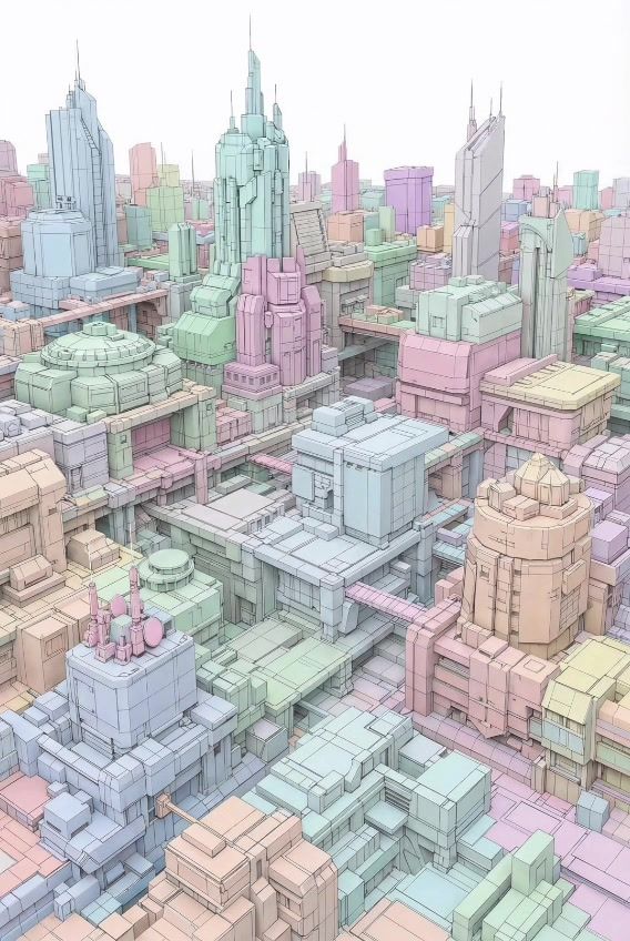 Megacity, Zoning by color