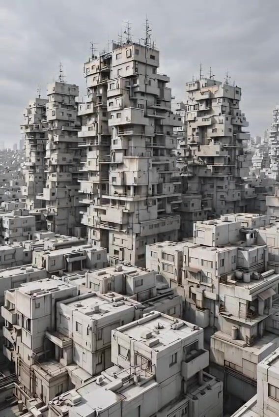 Stacked City, Render