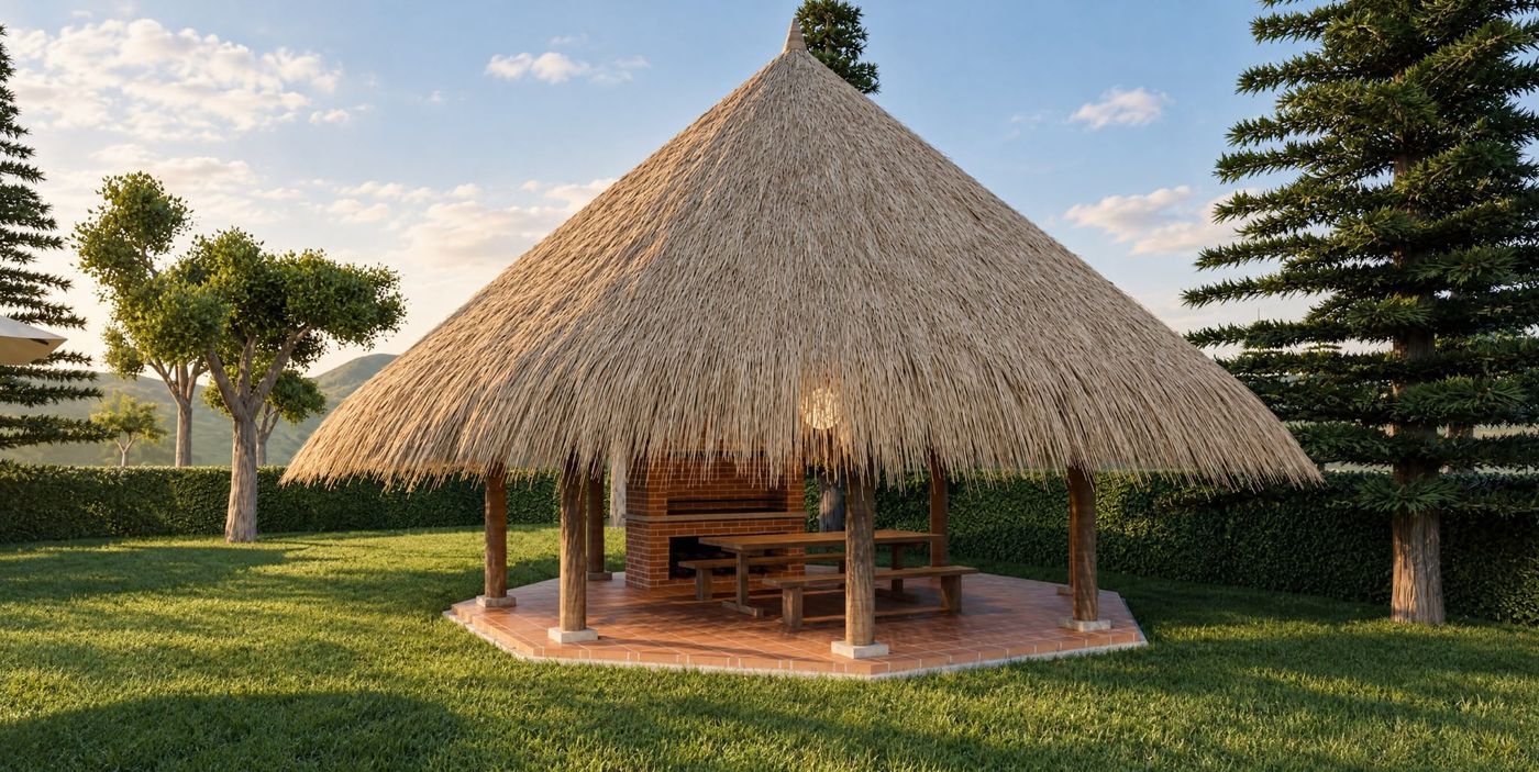 Country Retreat, Rancho, day